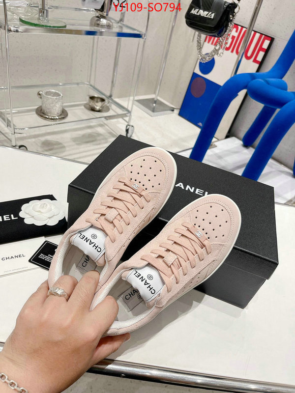 Women Shoes-Chanel,where to buy the best replica , ID: SO794,$: 109USD