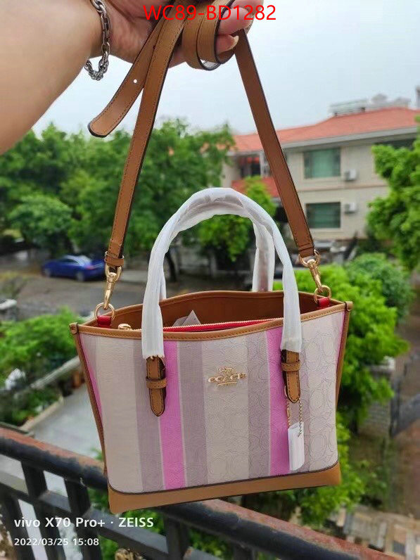 Coach Bags(4A)-Tote-,where should i buy replica ,ID: BD1282,$: 89USD