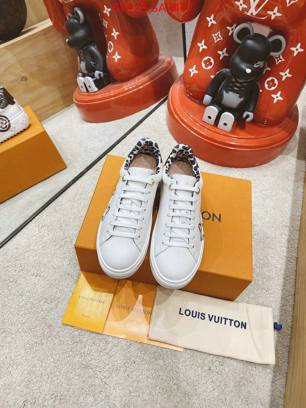 Women Shoes-LV,wholesale replica , ID: SA7457,$: 129USD