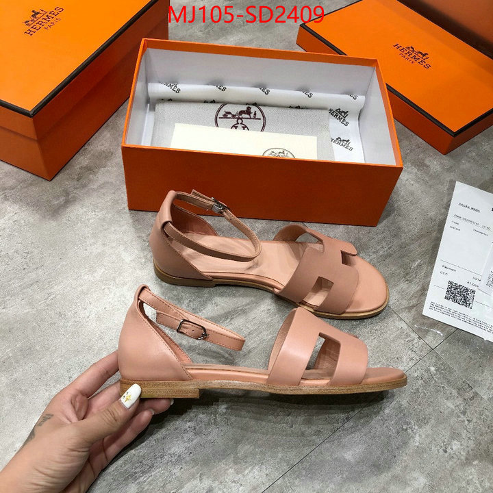 Women Shoes-Hermes,replica 1:1 high quality , ID: SD2409,$: 105USD