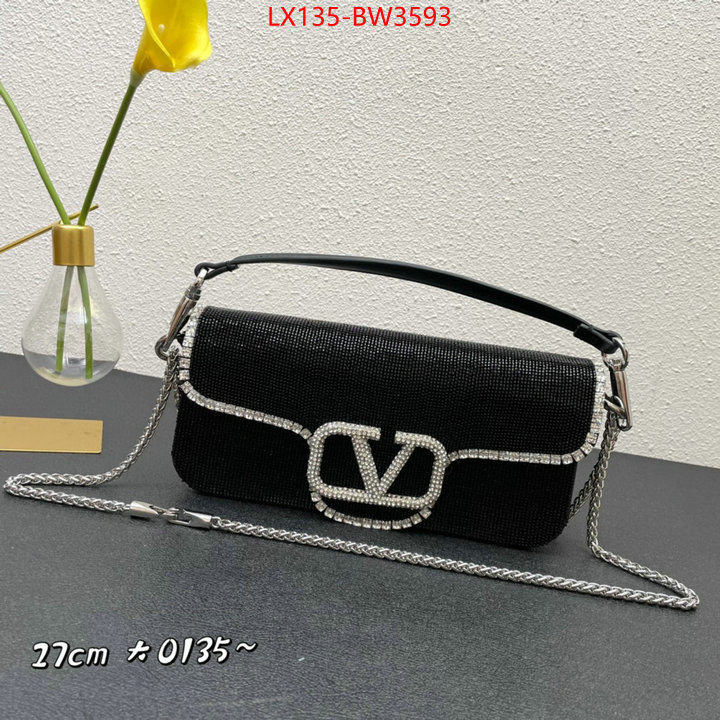 Valentino Bags(4A)-LOC-V Logo ,best designer replica ,ID: BW3593,$: 135USD