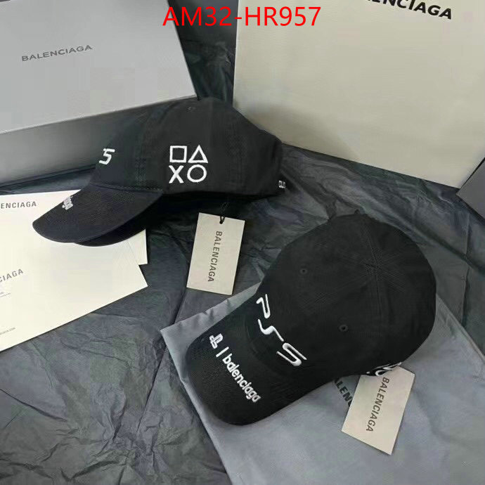 Cap (Hat)-Balenciaga,7 star collection , ID: HR957,$: 32USD