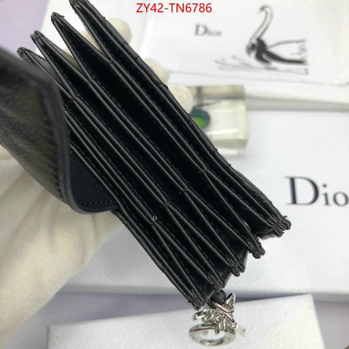 Dior Bags(4A)-Wallet-,ID: TN6786,$: 42USD