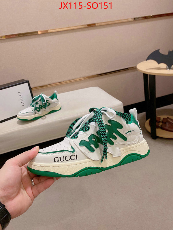 Men Shoes-Gucci,1:1 replica wholesale , ID: SO151,$: 115USD