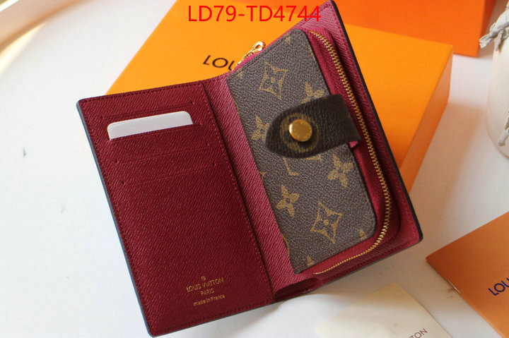 LV Bags(TOP)-Wallet,ID: TD4744,$: 79USD