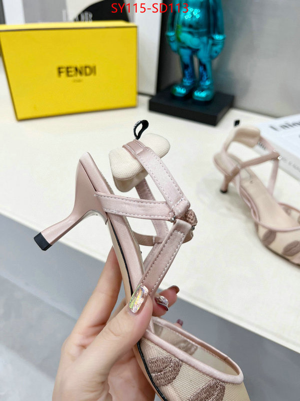 Women Shoes-Fendi,wholesale designer shop , ID: SD113,$: 115USD