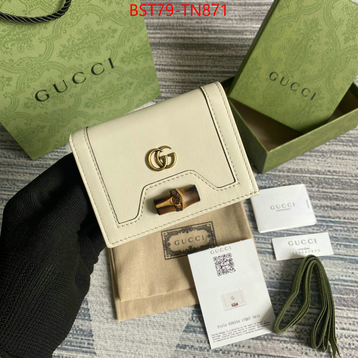 Gucci Bags(TOP)-Wallet-,ID: TN871,$: 79USD