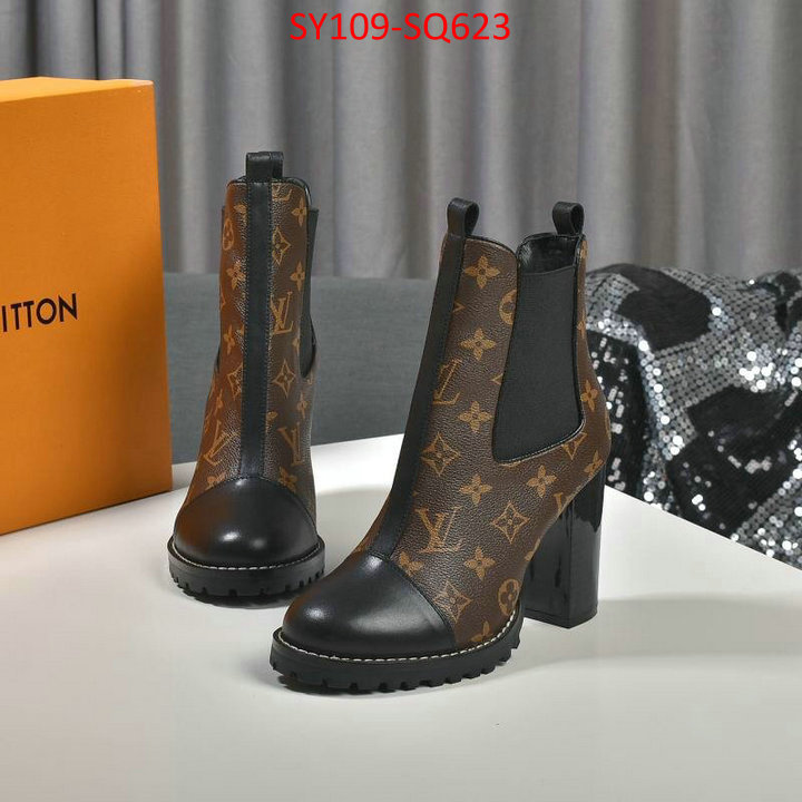 Women Shoes-LV,wholesale imitation designer replicas , ID:SQ623,$: 109USD