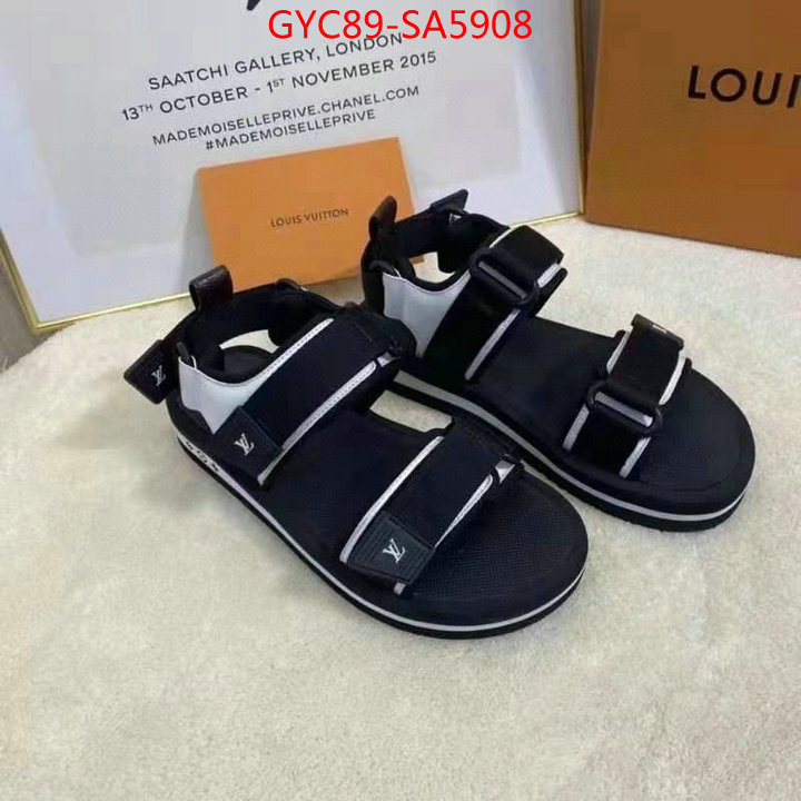 Women Shoes-LV,wholesale imitation designer replicas , ID: SA5908,$: 89USD