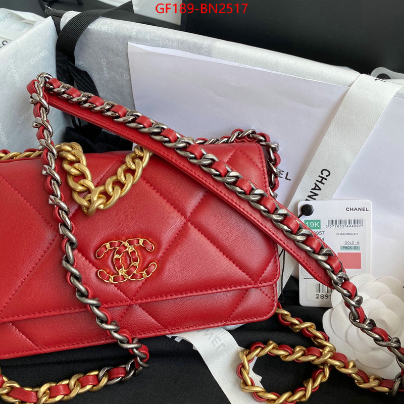 Chanel Bags(TOP)-Diagonal-,ID: BN2517,$: 189USD