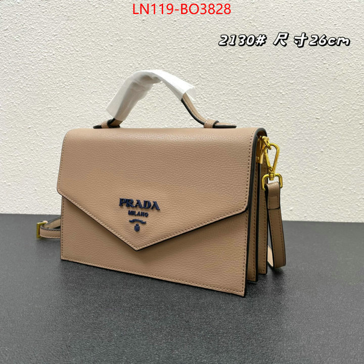 Prada Bags(4A)-Diagonal-,designer replica ,ID: BO3828,$: 119USD