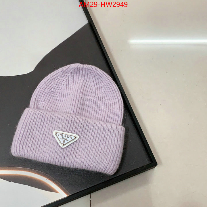 Cap (Hat)-Prada,counter quality , ID: HW2949,$: 29USD