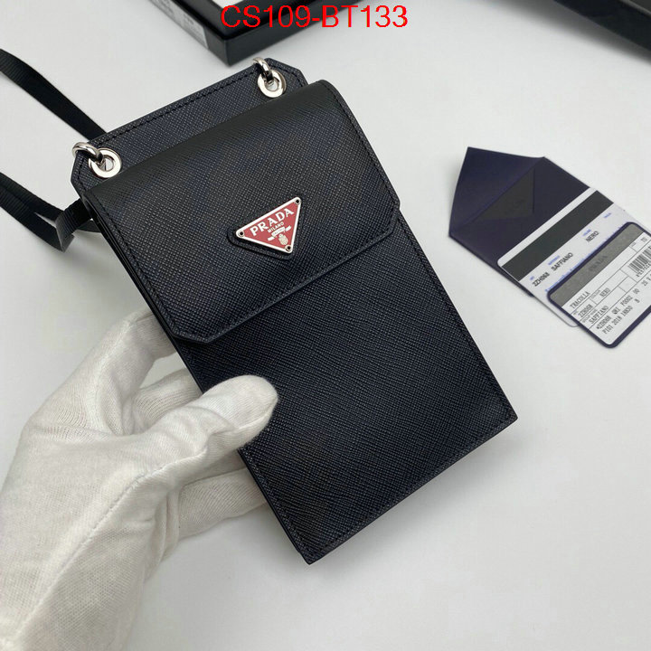 Prada Bags(TOP)-Diagonal-,ID: BT133,$: 109USD