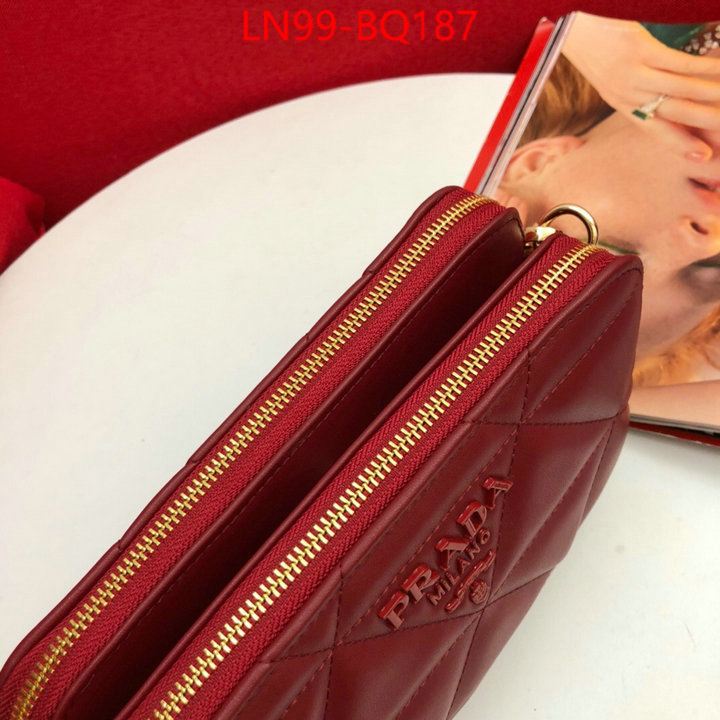 Prada Bags(4A)-Diagonal-,aaaaa quality replica ,ID: BQ187,$: 99USD