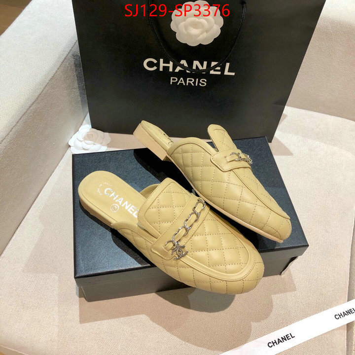 Women Shoes-Chanel,1:1 replica wholesale , ID: SP3376,$: 129USD