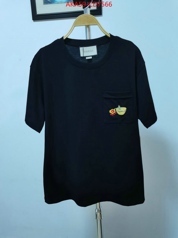 Clothing-Gucci,high quality happy copy , ID: CD7566,$: 59USD