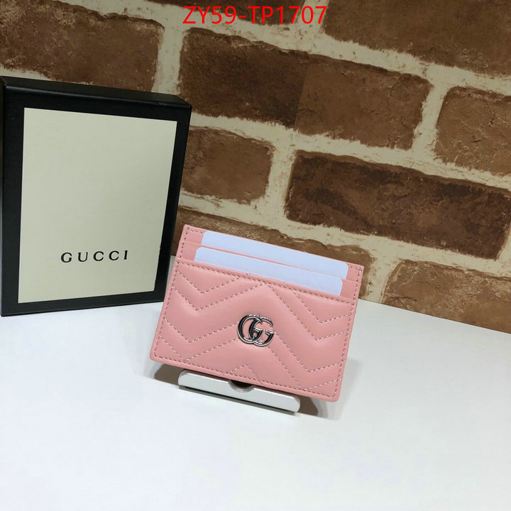 Gucci Bags(TOP)-Wallet-,ID: TP1707,$: 59USD