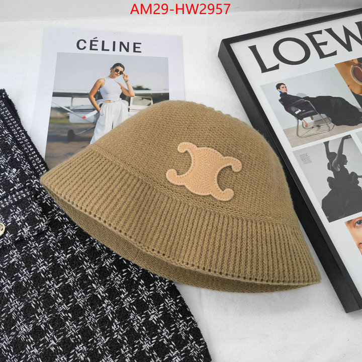 Cap (Hat)-Celine,can i buy replica , ID: HW2957,$: 29USD