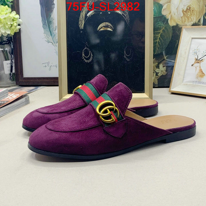 Women Shoes-Gucci,aaaaa quality replica , ID: SL2982,$: 75USD