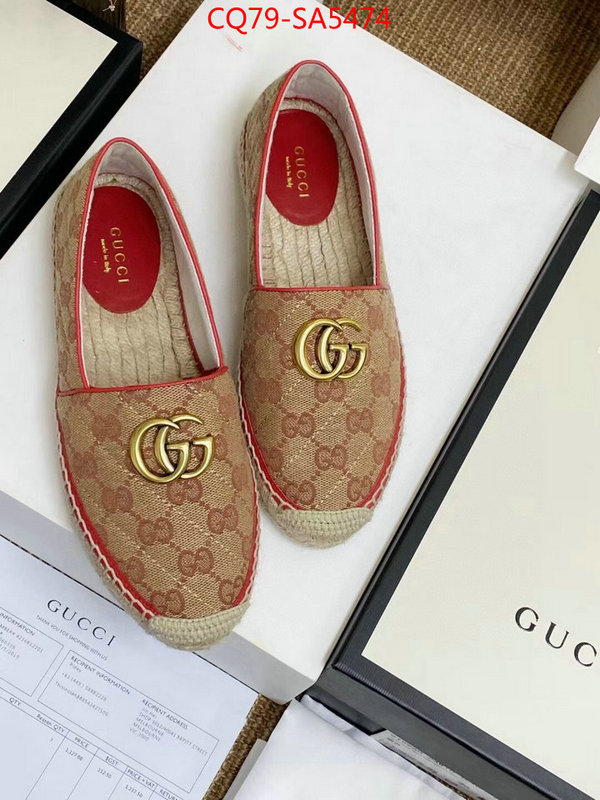 Women Shoes-Gucci,high quality designer replica , ID: SA5474,$: 79USD