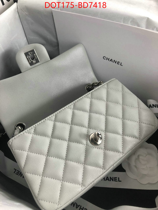 Chanel Bags(TOP)-Diagonal-,ID: BD7418,$: 175USD