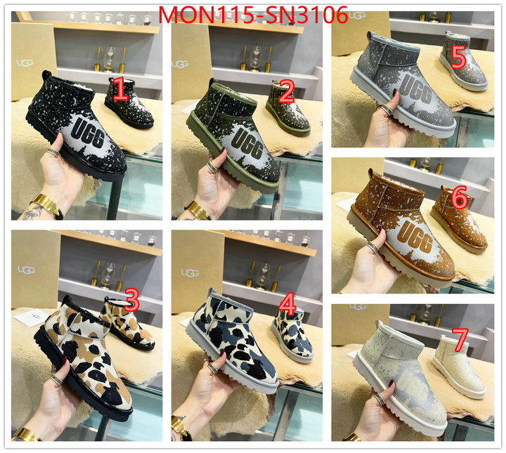 Women Shoes-UGG,new designer replica , ID: SN3106,$: 115USD