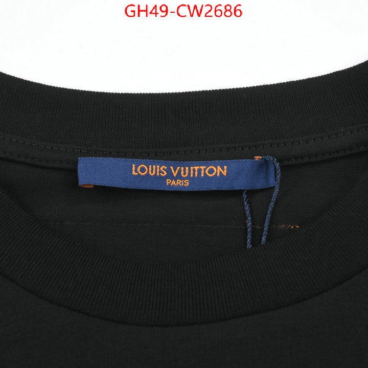 Clothing-LV,where to buy replicas , ID: CW2686,$: 49USD