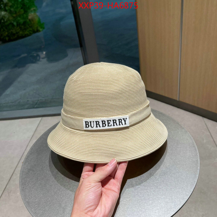 Cap (Hat)-Burberry,customize the best replica , ID: HA6875,$: 39USD