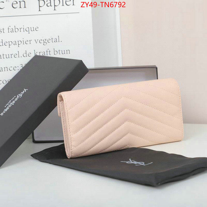 YSL Bag(4A)-Wallet-,ID: TN6792,$: 49USD