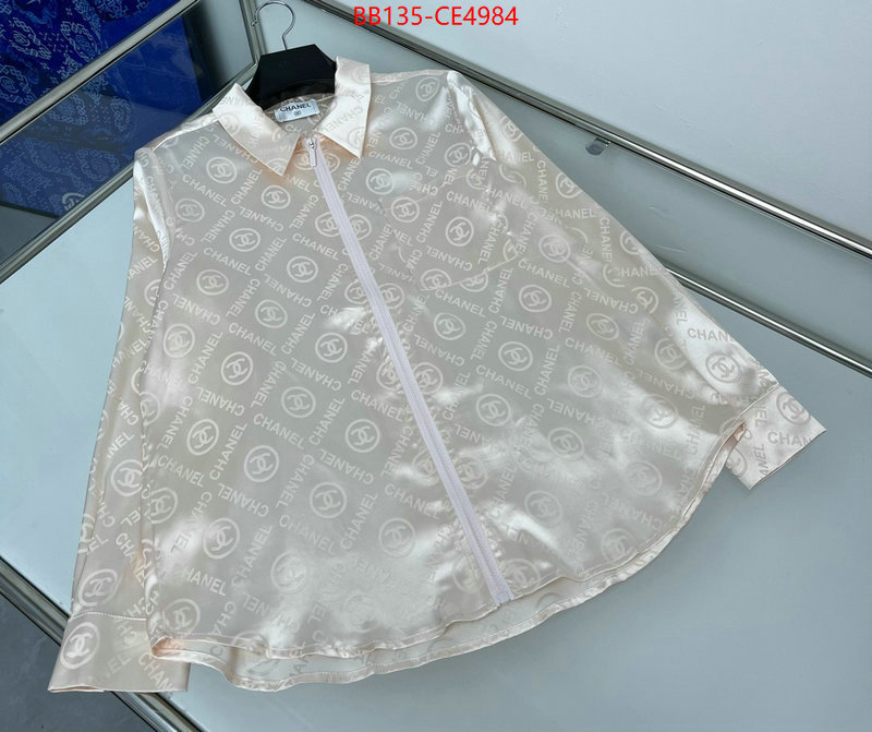 Clothing-Chanel,counter quality , ID: CE4984,$: 135USD