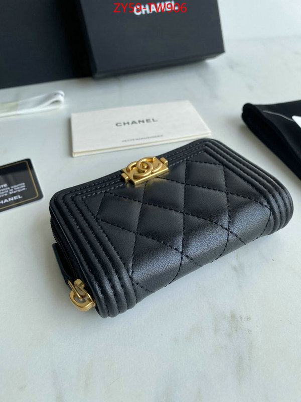 Chanel Bags(TOP)-Wallet-,ID: TW906,$: 59USD