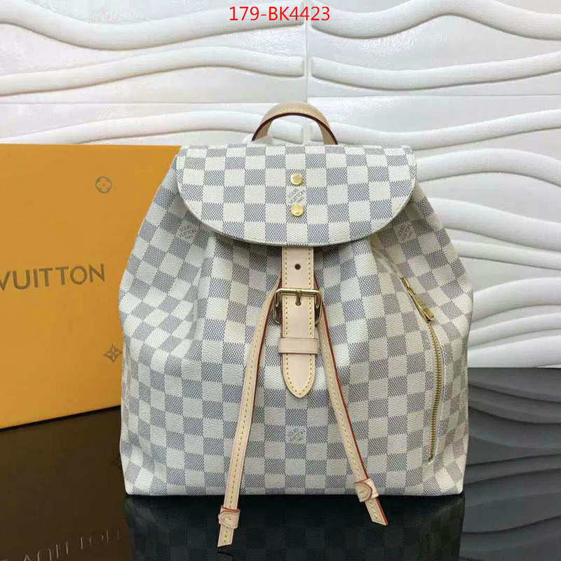 LV Bags(TOP)-Backpack-,ID: BK4423,$: 179USD