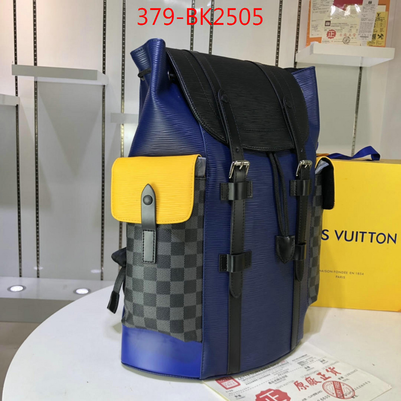 LV Bags(TOP)-Backpack-,ID: BK2505,$:379USD