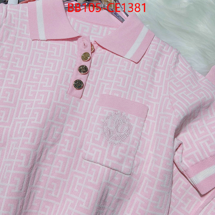 Clothing-Fendi,perfect , ID: CE1381,$: 105USD