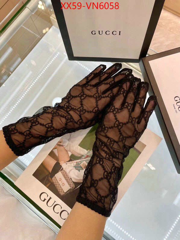 Gloves-Gucci,top fake designer , ID: VN6058,$: 59USD