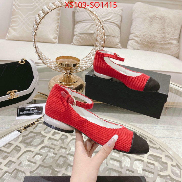 Women Shoes-Chanel,replica best , ID: SO1415,$: 109USD