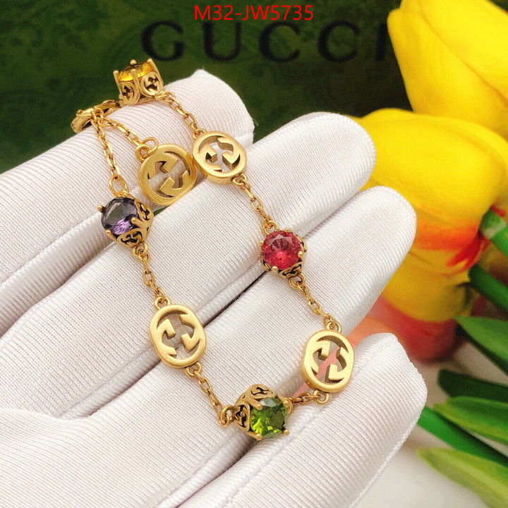 Jewelry-Gucci,best aaaaa ,ID: JW5735,$: 32USD