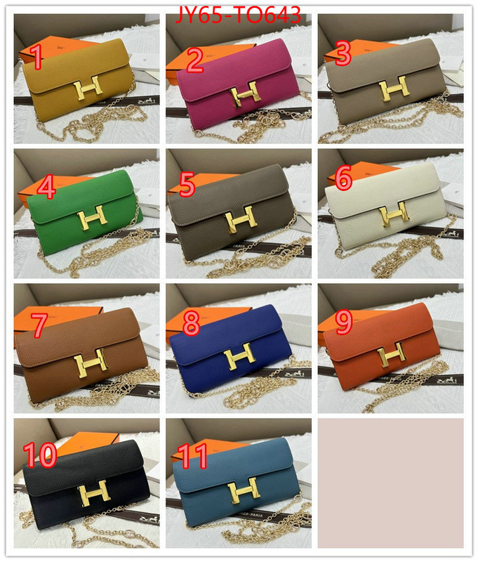 Hermes Bags(4A)-Wallet-,cheap wholesale ,ID: TO643,$: 65USD