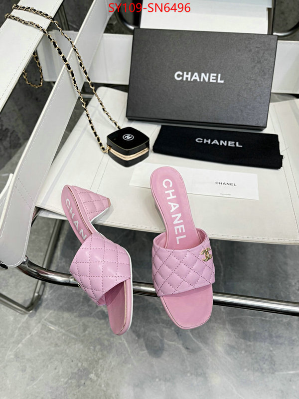 Women Shoes-Chanel,top designer replica , ID: SN6496,$: 109USD