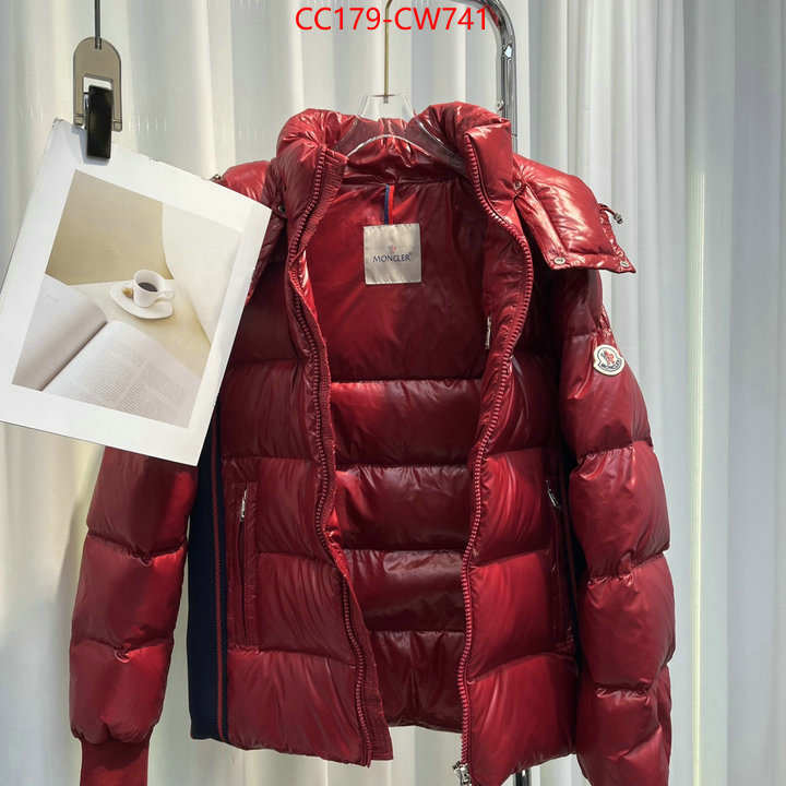 Down jacket Men-Moncler,online sales , ID: CW741,$: 179USD