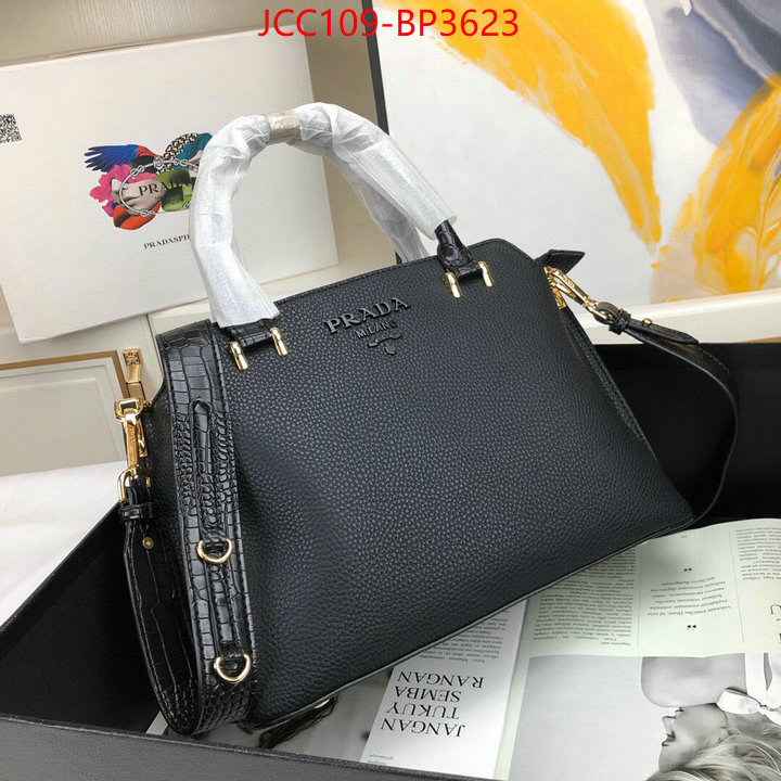 Prada Bags(4A)-Handbag-,buy best quality replica ,ID: BP3623,$: 109USD