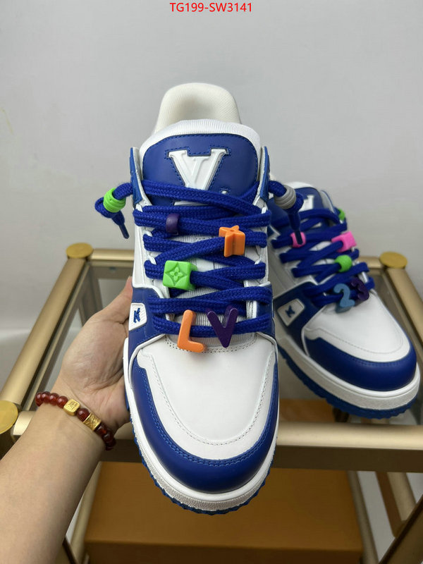 Men Shoes-LV,designer 7 star replica , ID: SW3141,$: 199USD