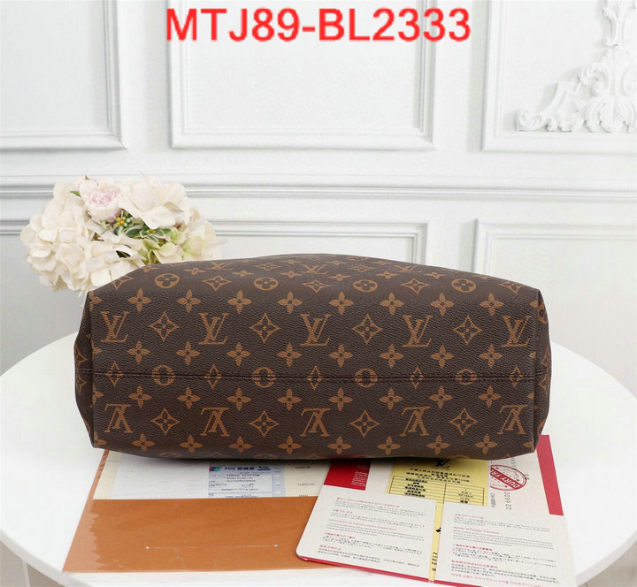 LV Bags(4A)-Handbag Collection-,ID：BL2333,$:89USD