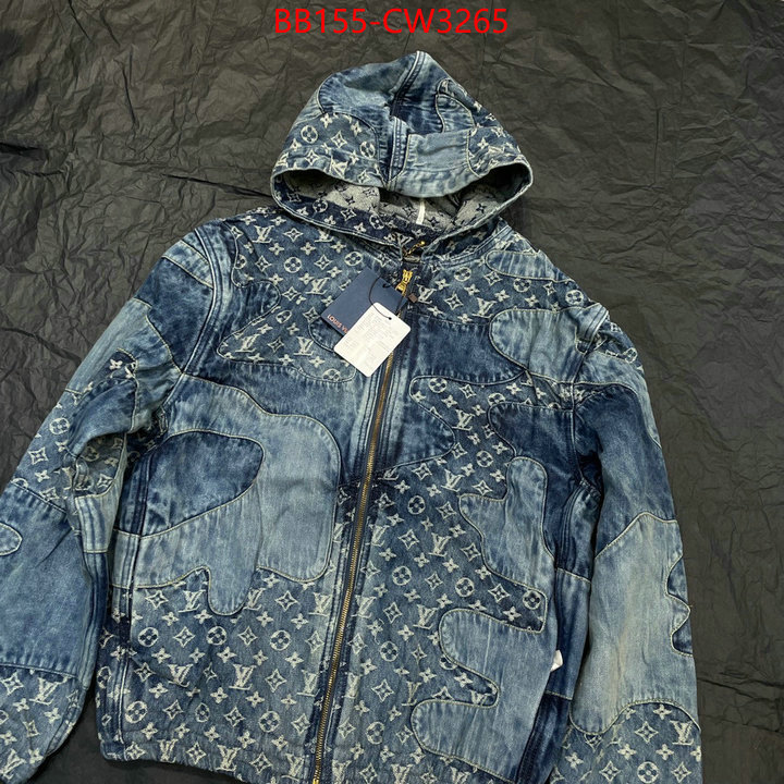 Clothing-LV,designer fashion replica , ID: CW3265,$: 155USD