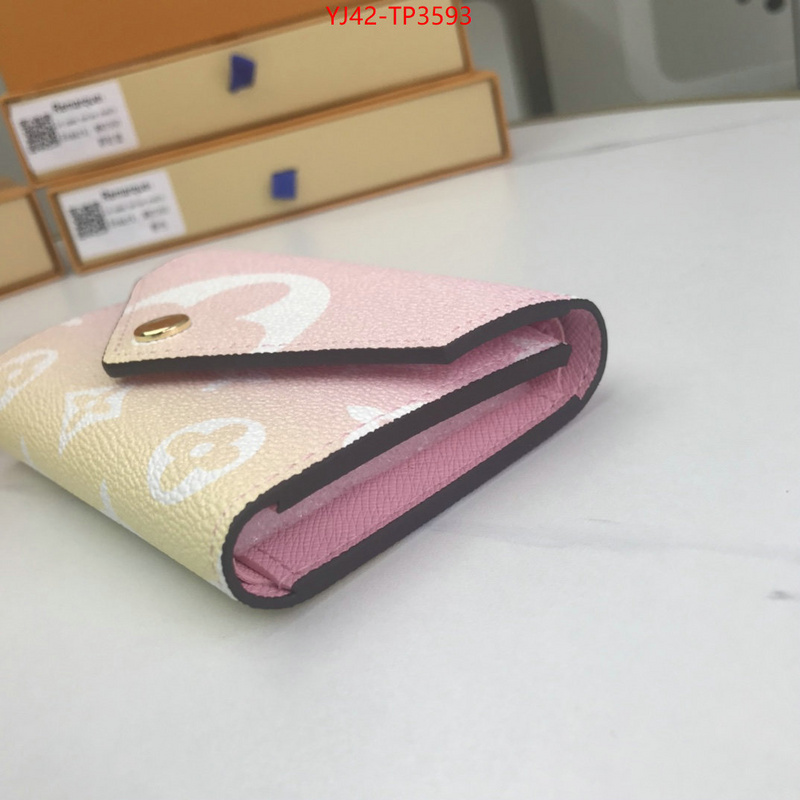 LV Bags(4A)-Wallet,ID: TP3593,$: 42USD