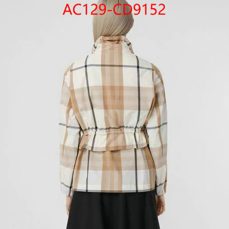 Down jacket Women-Burberry,replica aaaaa+ designer , ID: CD9152,$: 129USD