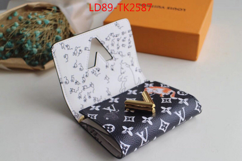 LV Bags(TOP)-Wallet,ID: TK2587,$:89USD