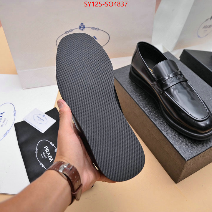 Men Shoes-Prada,designer 1:1 replica , ID: SO4837,$: 125USD