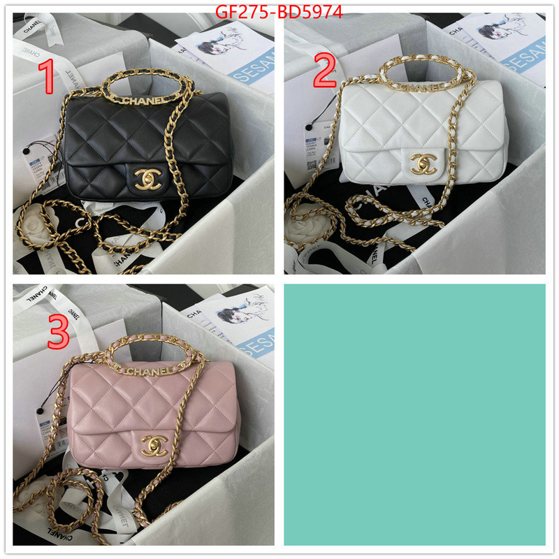 Chanel Bags(TOP)-Diagonal-,ID: BD5974,$: 275USD