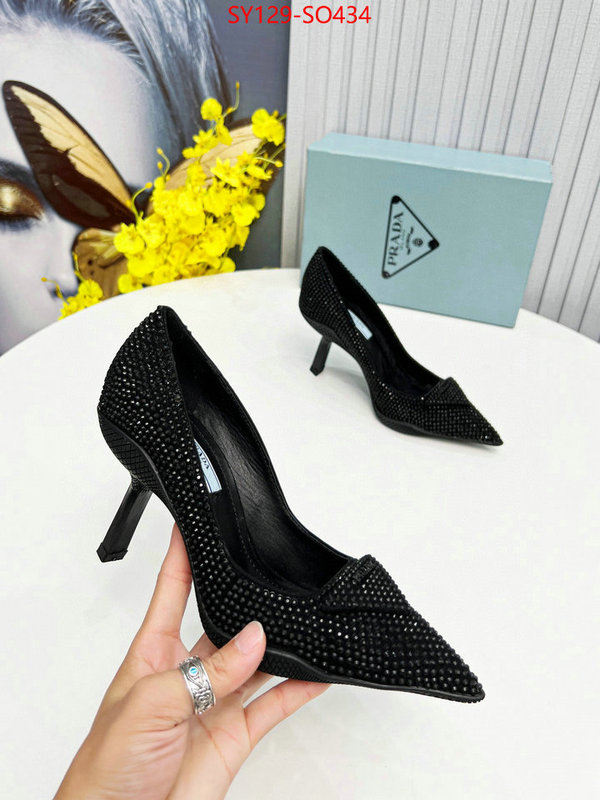 Women Shoes-Prada,outlet sale store , ID: SO434,$: 129USD